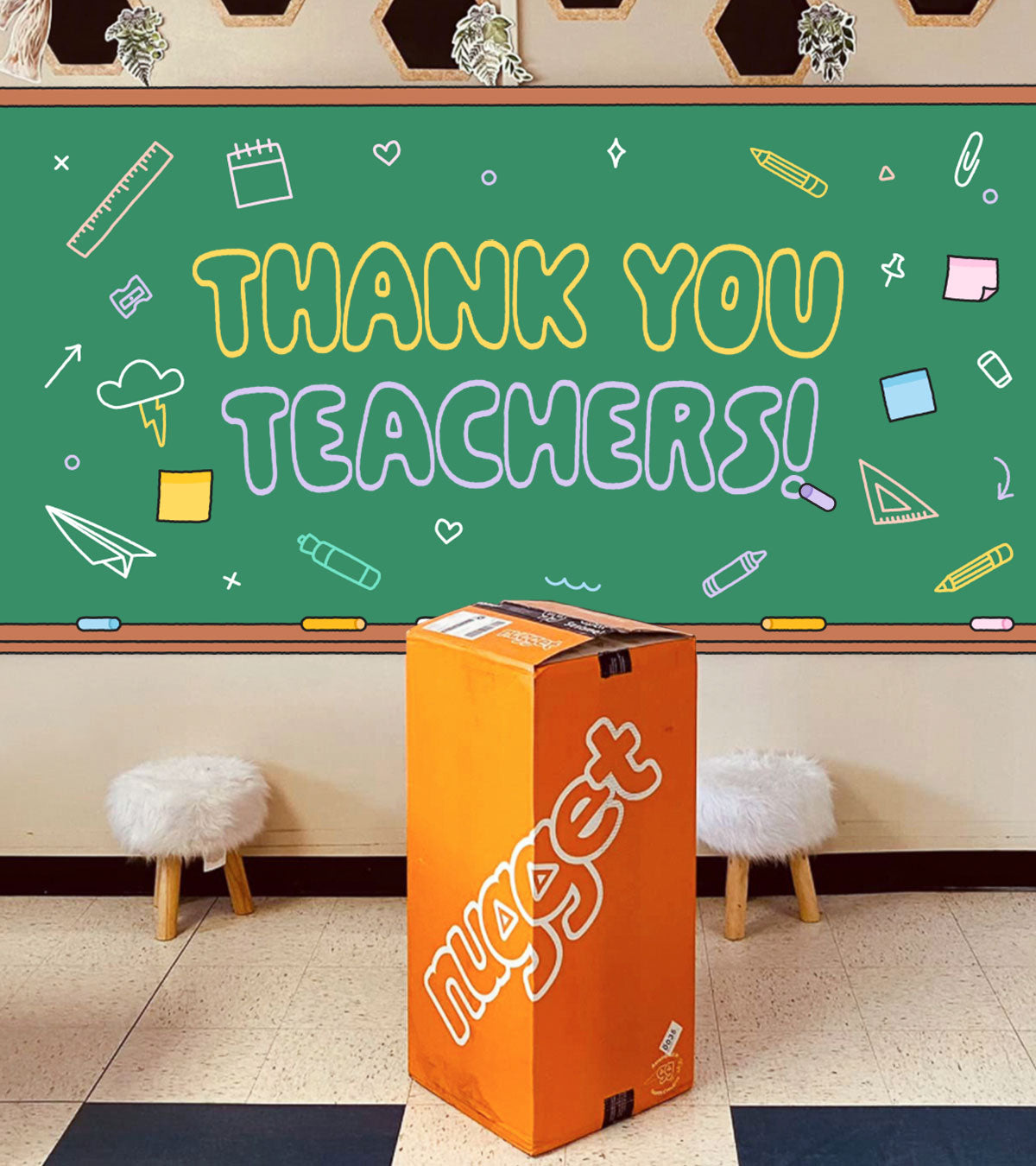 Donating Nuggets to local teachers