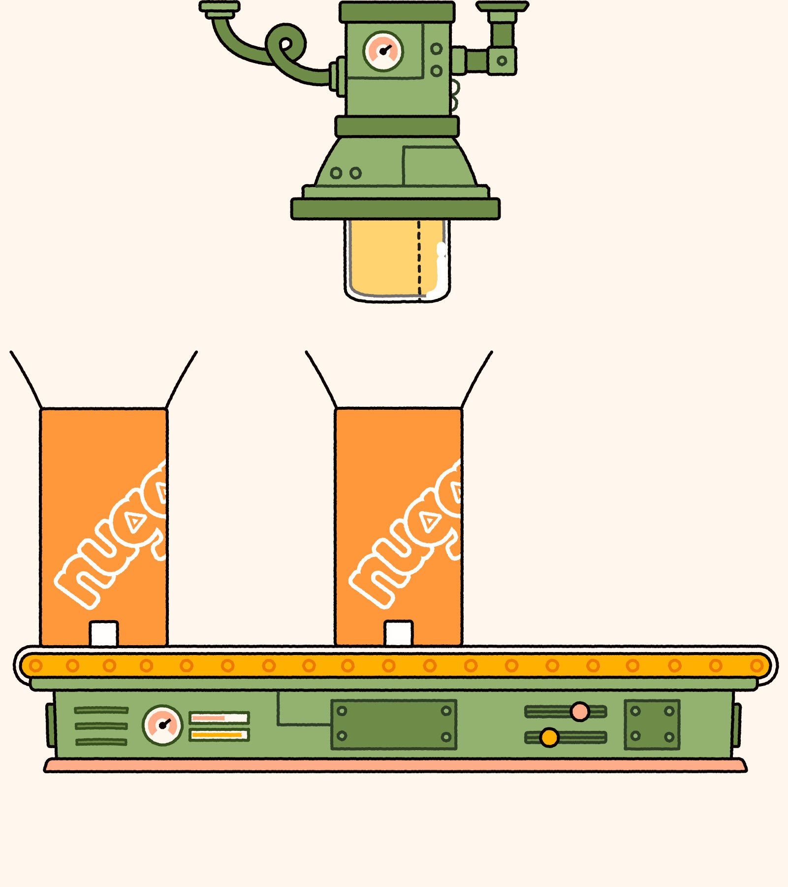 Big Machines of HQ: The Burrito Dropper