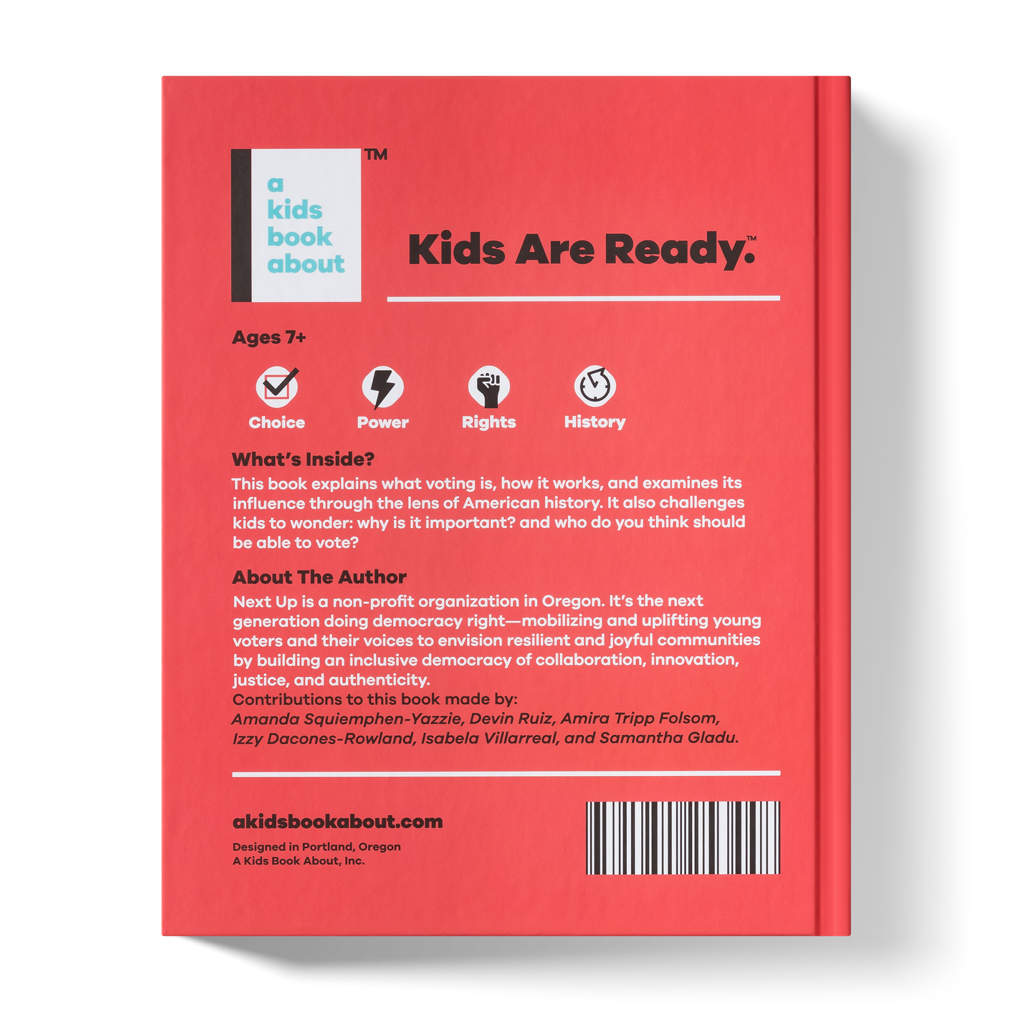 A Kids Book About Voting