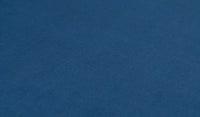 Close-up of the luxe texture of Nugget's double-brushed microsuede fabric in navy blue Blueridge.