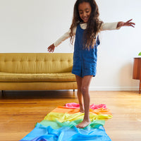 Giant Playsilk in Rainbow