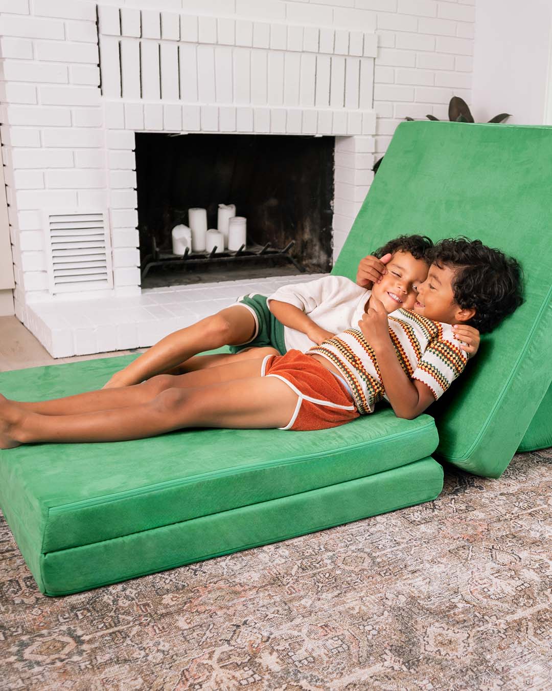 Explore Nugget's kelly green play couch, Fairway | Nugget®