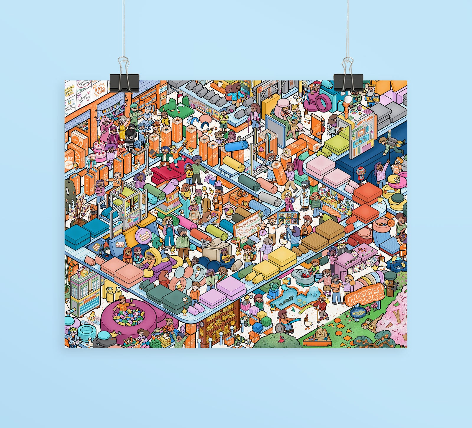 Nugget HQ Scavenger Hunt