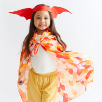 Playsilk Dinosaur Costume in Red