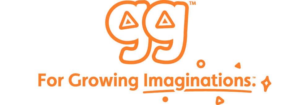 Nugget GG logo and tagline For Growing Imaginations™