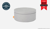 A Koala light gray Chunk play ottoman set up in an ottoman configuration.