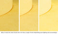 Lemonade Chunk™ showing color ranges of the fabric under various lighting