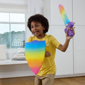 Playsilk Sword & Shield Set in Rainbow