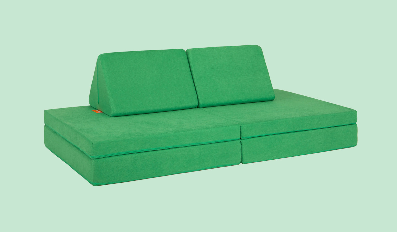 Green cheap nugget couch